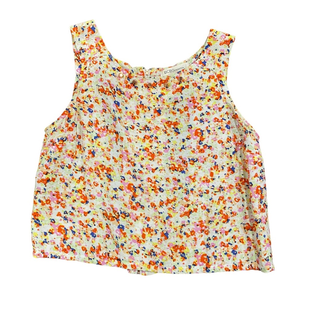 BCBGeneration Floral Top